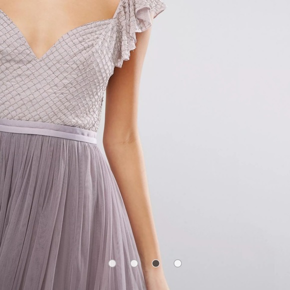 Lavender needle&thread dress size 8 - Picture 4 of 7